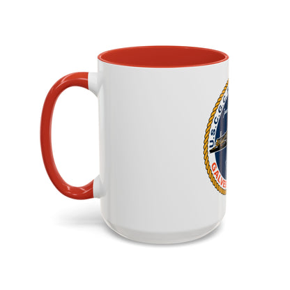 USCGC Hatchet 75309 Galveston TX (U.S. Coast Guard) Accent Coffee Mug