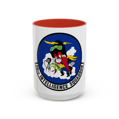 20 Intelligence Squadron ACC (U.S. Air Force) Accent Coffee Mug