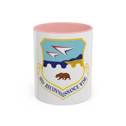 163d Reconnaissance Wing (U.S. Air Force) Accent Coffee Mug