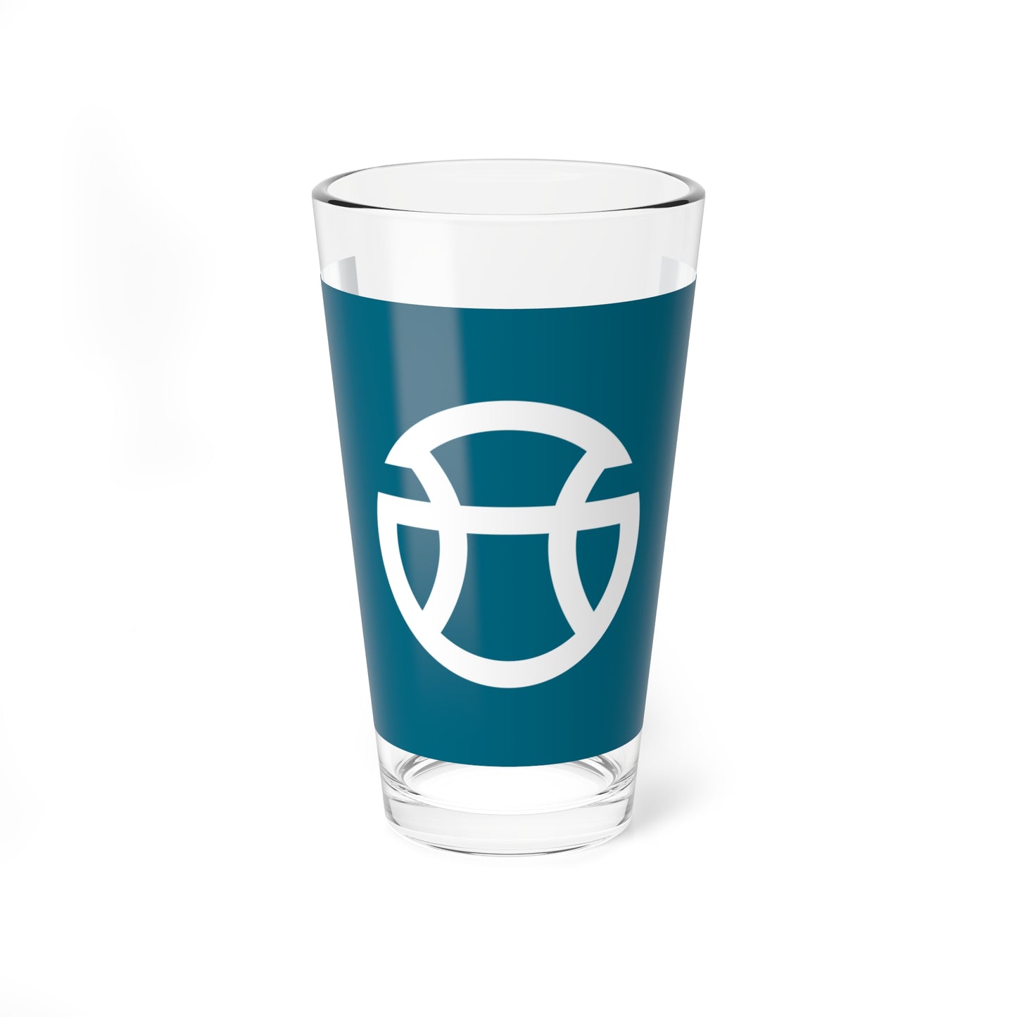 Flag of Nishiazai Shiga 1955-2010 (Japan) Pint Glass 16oz