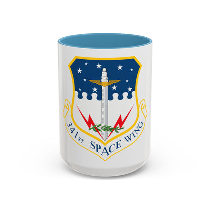 341st Space Wing (U.S. Air Force) Accent Coffee Mug
