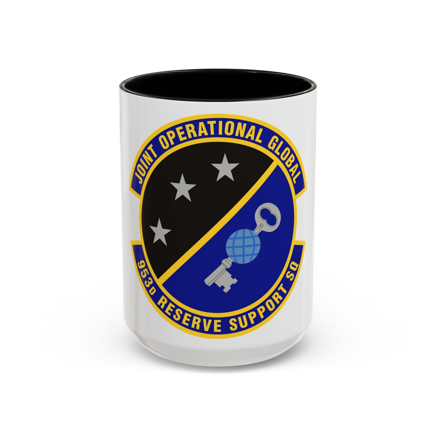 953d Reserve Support Squadron (U.S. Air Force) Accent Coffee Mug