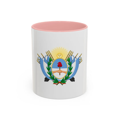 Coat of Arms of State of Buenos Ayres - Accent Coffee Mug