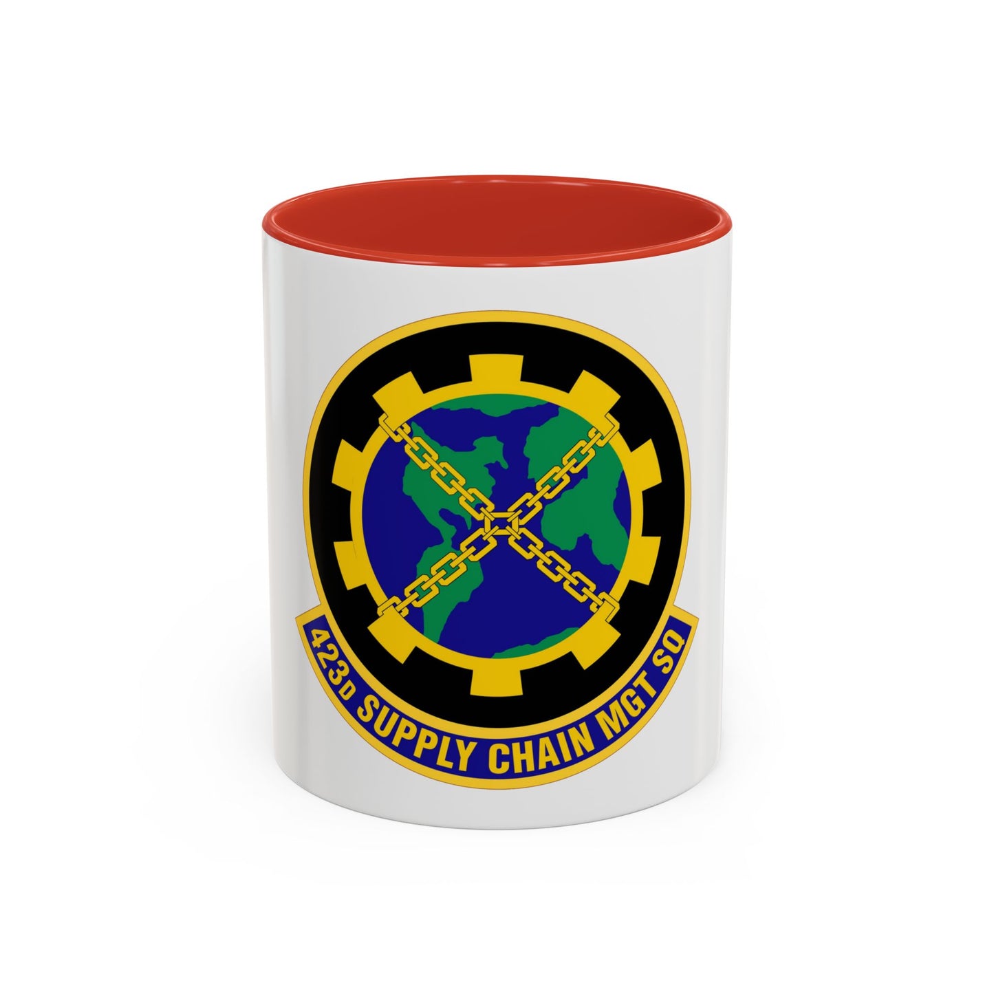 423d Supply Chain Management Squadron (U.S. Air Force) Accent Coffee Mug