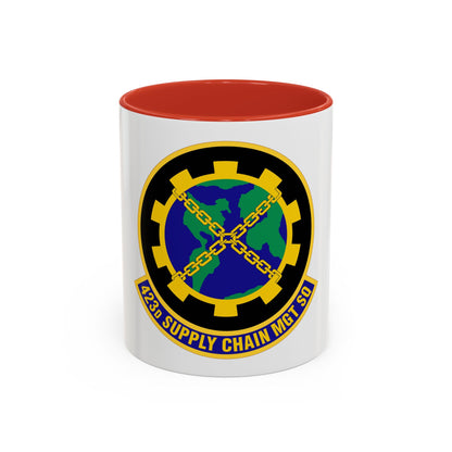 423d Supply Chain Management Squadron (U.S. Air Force) Accent Coffee Mug