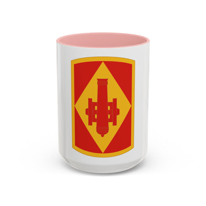 75th Field Artillery Brigade (U.S. Army) Accent Coffee Mug