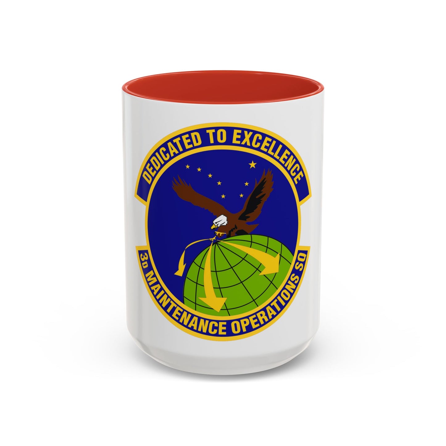 3d Maintenance Operations Squadron (U.S. Air Force) Accent Coffee Mug