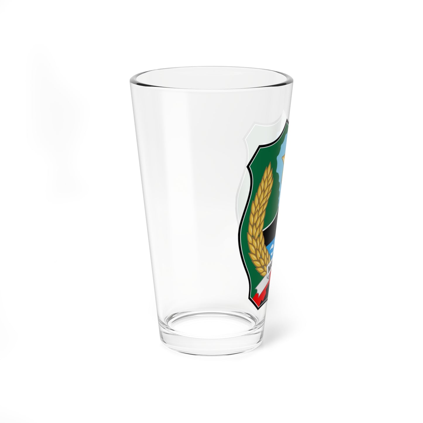 Seal of Magetan Regency (Indonesia) (Coat of Arms) Pint Glass 16oz