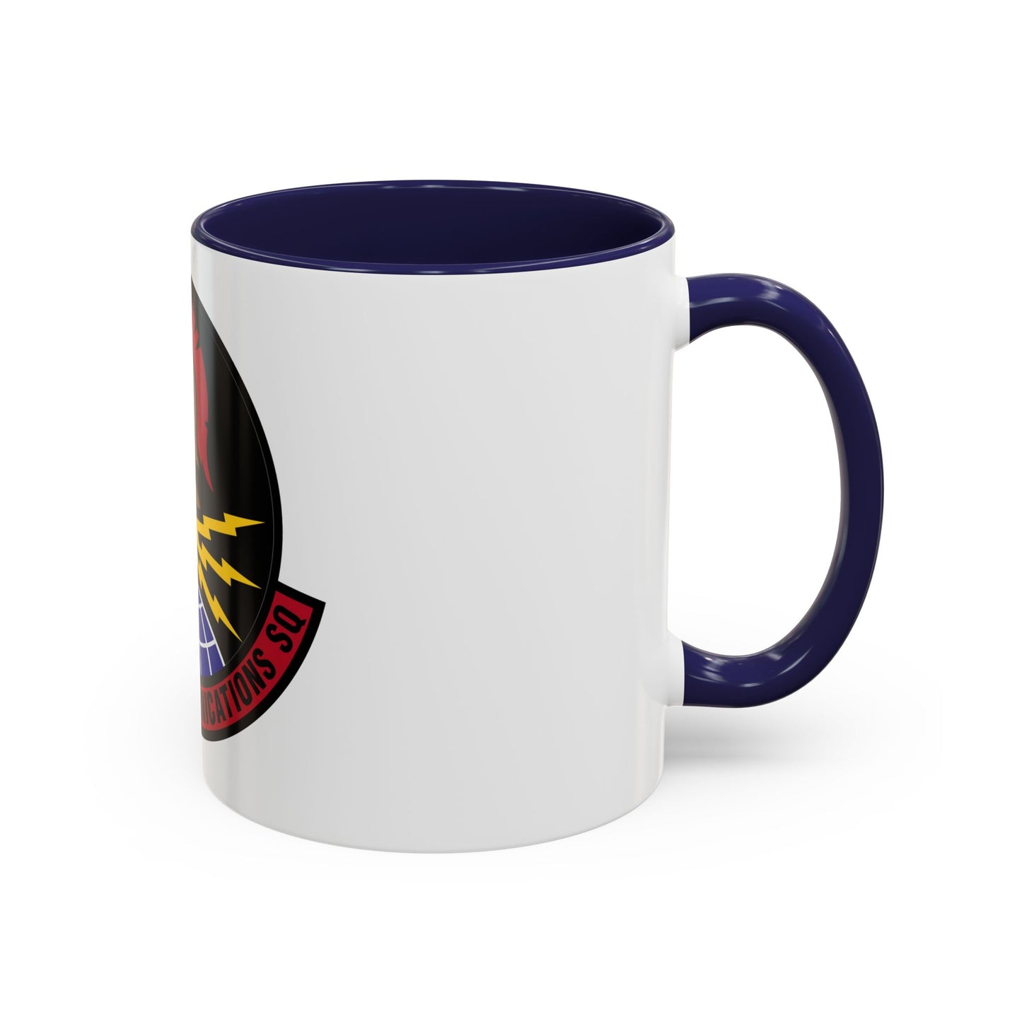 618 Air Communications Squadron AMC (U.S. Air Force) Accent Coffee Mug
