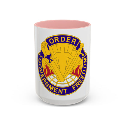 353 Civil Affairs Command 2 (U.S. Army) Accent Coffee Mug