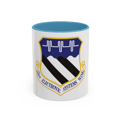 551st Electronic Systems Wing (U.S. Air Force) Accent Coffee Mug