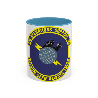 43d Operations Support Squadron (U.S. Air Force) Accent Coffee Mug