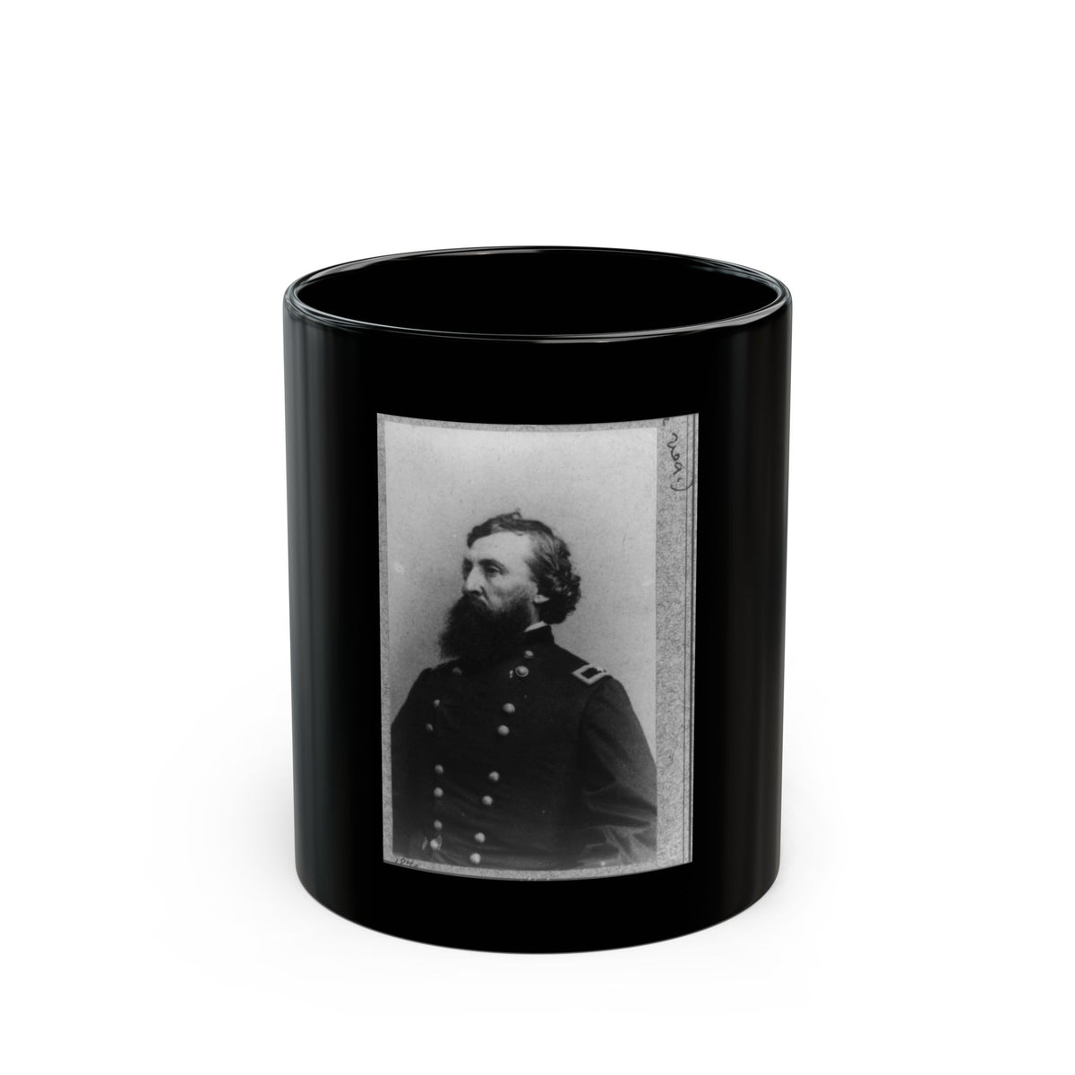 Thomas K. Smith, Half-Length Portrait, Facing Left (U.S. Civil War) Black Coffee Mug