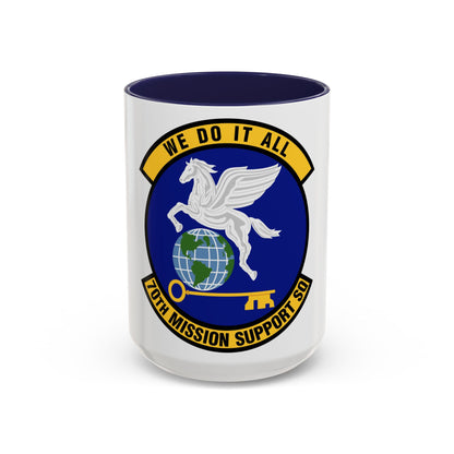 70th Mission Support Squadron (U.S. Air Force) Accent Coffee Mug