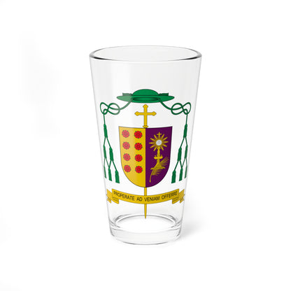 Escudo de Arturo Ros Murgadas (Spain) (Coat of Arms) Pint Glass 16oz