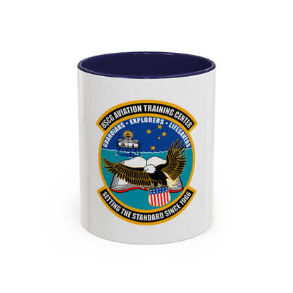 ATC Mobile AL   Aviation Training Center (U.S. Coast Guard) Accent Coffee Mug