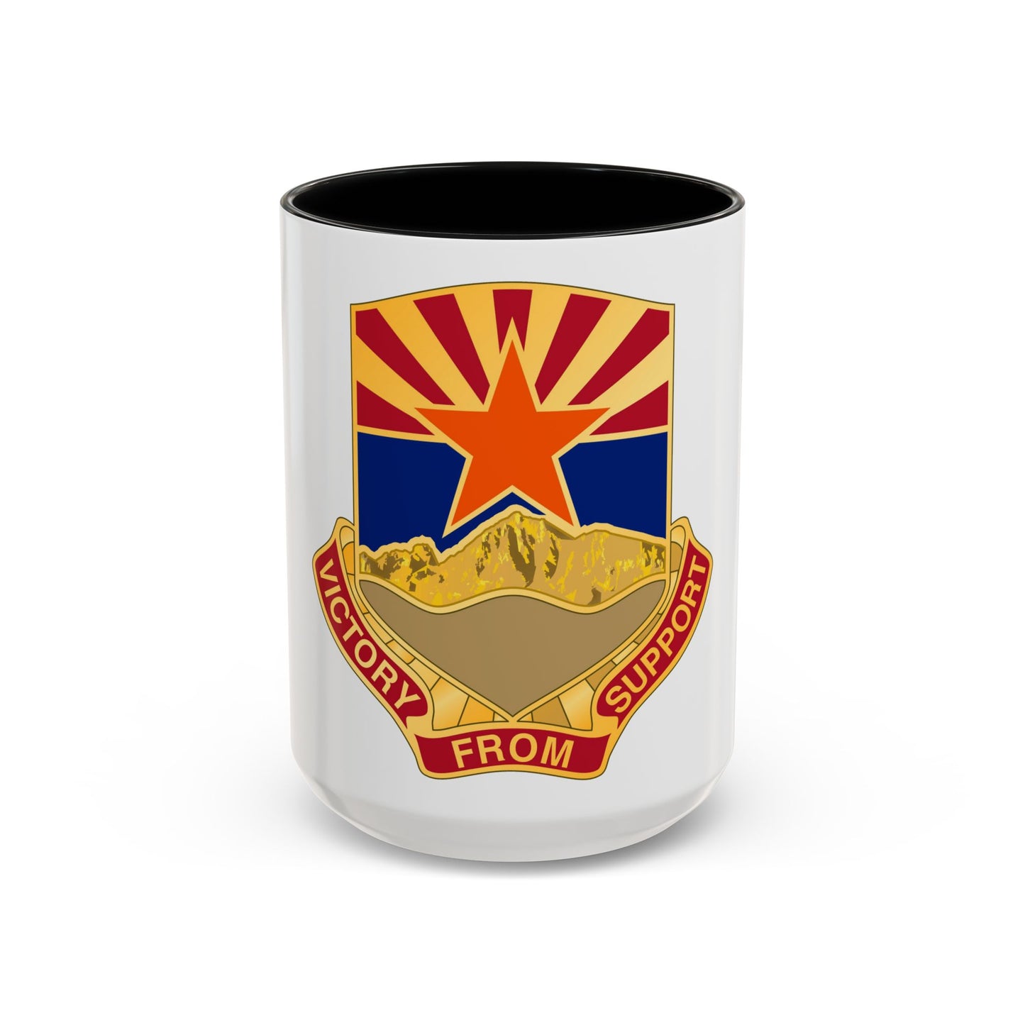 198 Regional Support Group (U.S. Army) Accent Coffee Mug