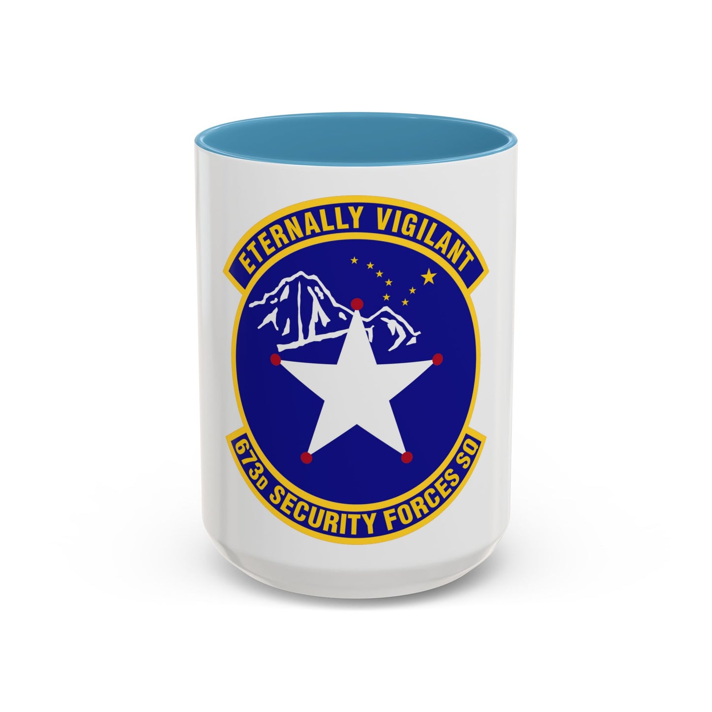 673 Security Forces Squadron PACAF (U.S. Air Force) Accent Coffee Mug