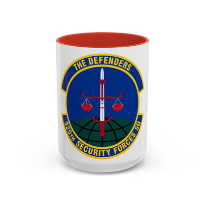 325 Security Forces Squadron ACC (U.S. Air Force) Accent Coffee Mug