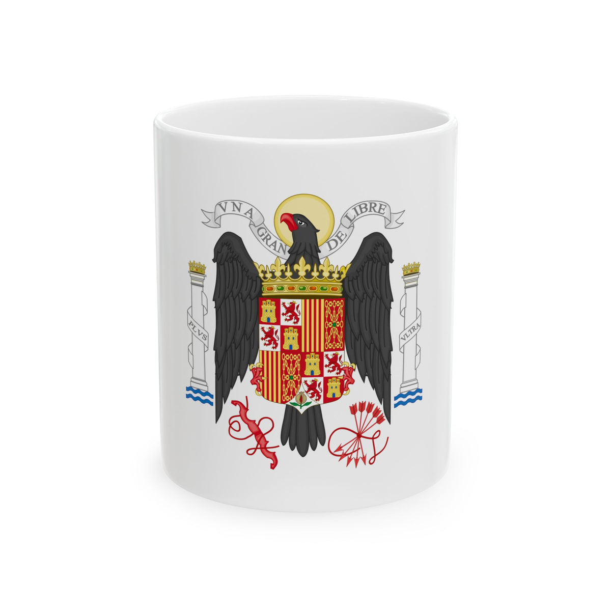 Coat of Arms of Spain (1939-1945) - White Coffee Mug
