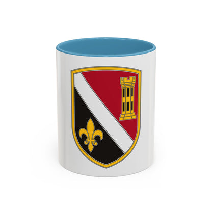 225 Engineer Brigade (U.S. Army) Accent Coffee Mug