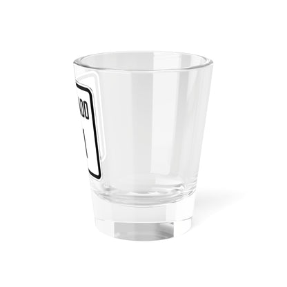 Colorado 81 1946 (Colorado) (Road Sign) Shot Glass 1.5oz-Go Mug Yourself