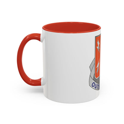 44 Signal Battalion (U.S. Army) Accent Coffee Mug