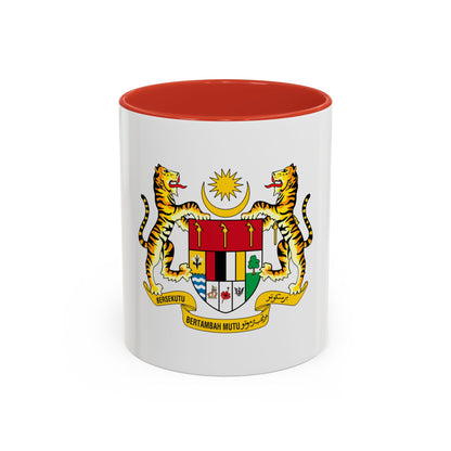 Coat of arms of Malaysia (1973-1982) - Accent Coffee Mug