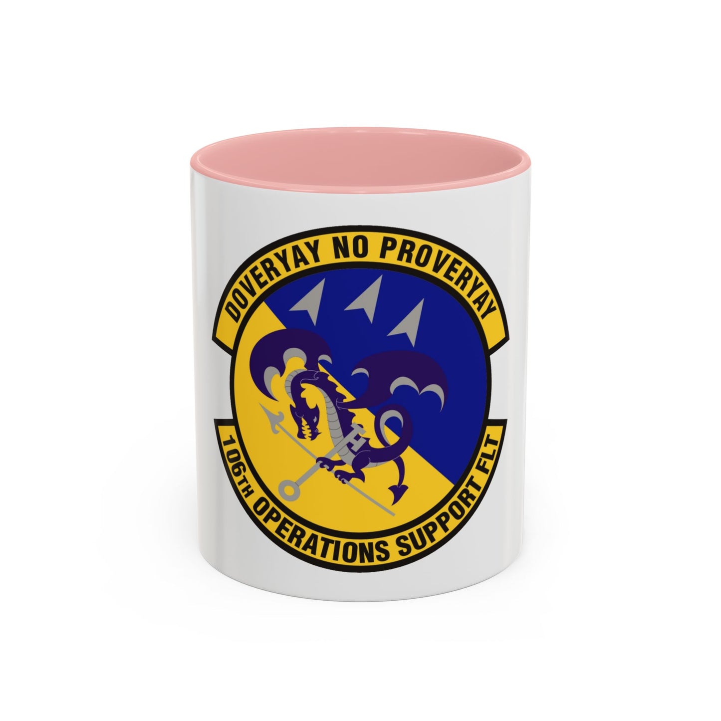 106th Operations Support Flight (U.S. Air Force) Accent Coffee Mug
