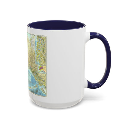 USA - Alaska (1956) (Map) Accent Coffee Mug