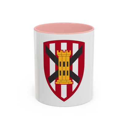 7 Engineer Brigade (U.S. Army) Accent Coffee Mug