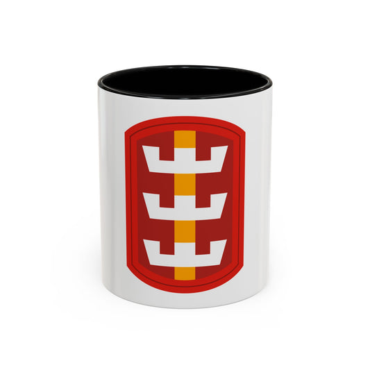 130th Engineer Brigade (U.S. Army) Accent Coffee Mug