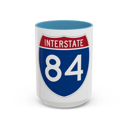 Interstate 84 Oregon Utah (U.S. Highways) Accent Coffee Mug