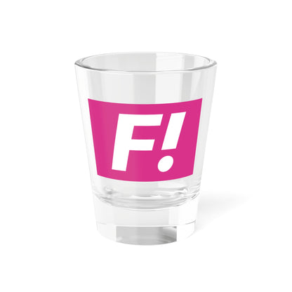 Flag of Feminist Initiative (Sweden) Shot Glass 1.5oz