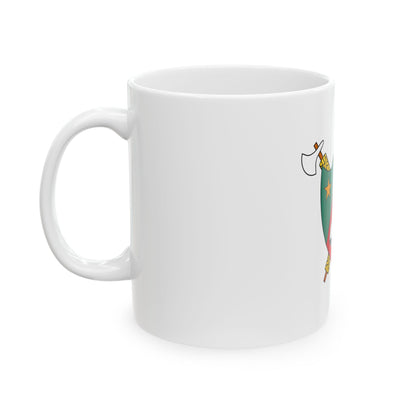Coat of Arms of Cameroon (1960-1961) - White Coffee Mug