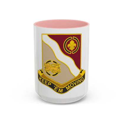 446 Transportation Battalion (U.S. Army) Accent Coffee Mug