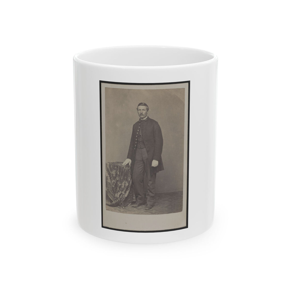 Unidentified Man 001 (U.S. Civil War) White Coffee Mug