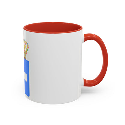 Lesser Coat of Arms of Greece (Wittelsbach) - Accent Coffee Mug