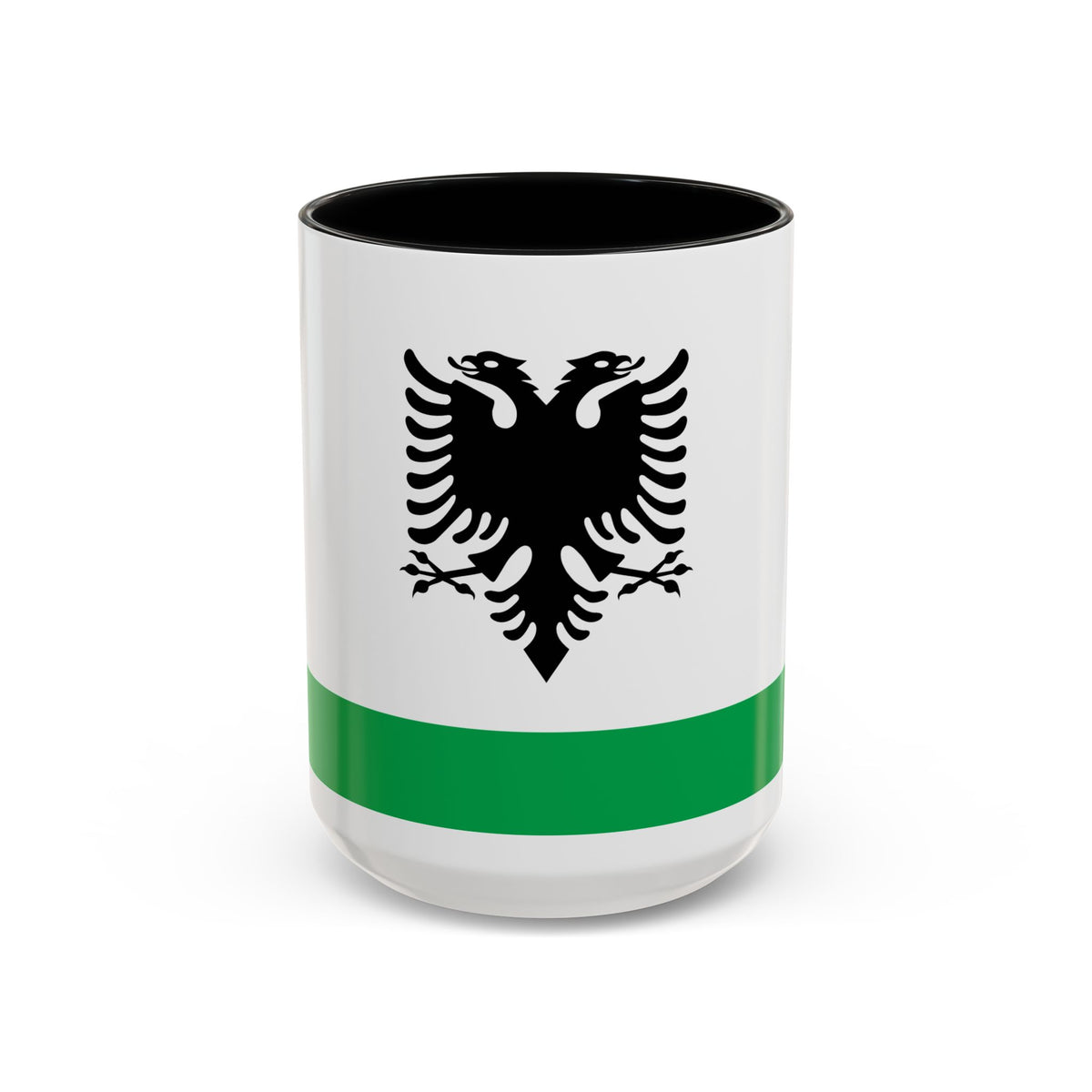 Albanian Coast Guard Ensign - Accent Coffee Mug