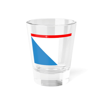 Ancien drapeau de Zurich XIIIe-XVIe (Switzerland) Shot Glass 1.5oz