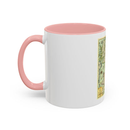 Great Britain - Shakespeare's (1964) (Map) Accent Coffee Mug