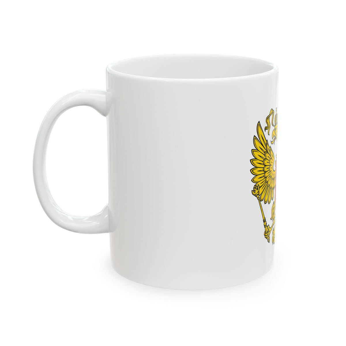 Coat of Arms of the Russian Federation 2 - White Coffee Mug