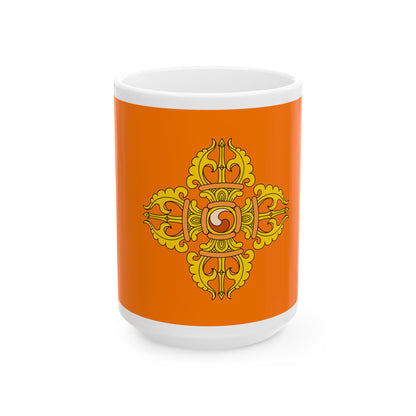 Tibetan Army flag 1 (China) White Coffee Mug