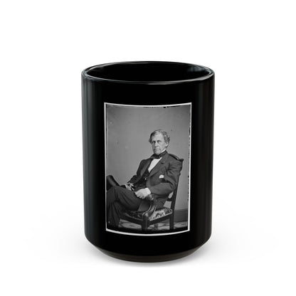 Portrait Of Rear Admiral Charles Wilkes, Officer Of The Federal Navy (U.S. Civil War) Black Coffee Mug