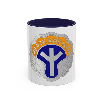 21 Aviation Battalion (U.S. Army) Accent Coffee Mug