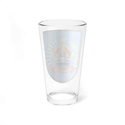 Stadswapen van Tegal 2013-04-07 18-53 (Indonesia) (Coat of Arms) Pint Glass 16oz