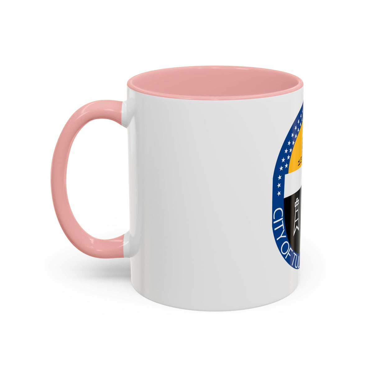 Seal of Tulsa Oklahoma - Accent Coffee Mug