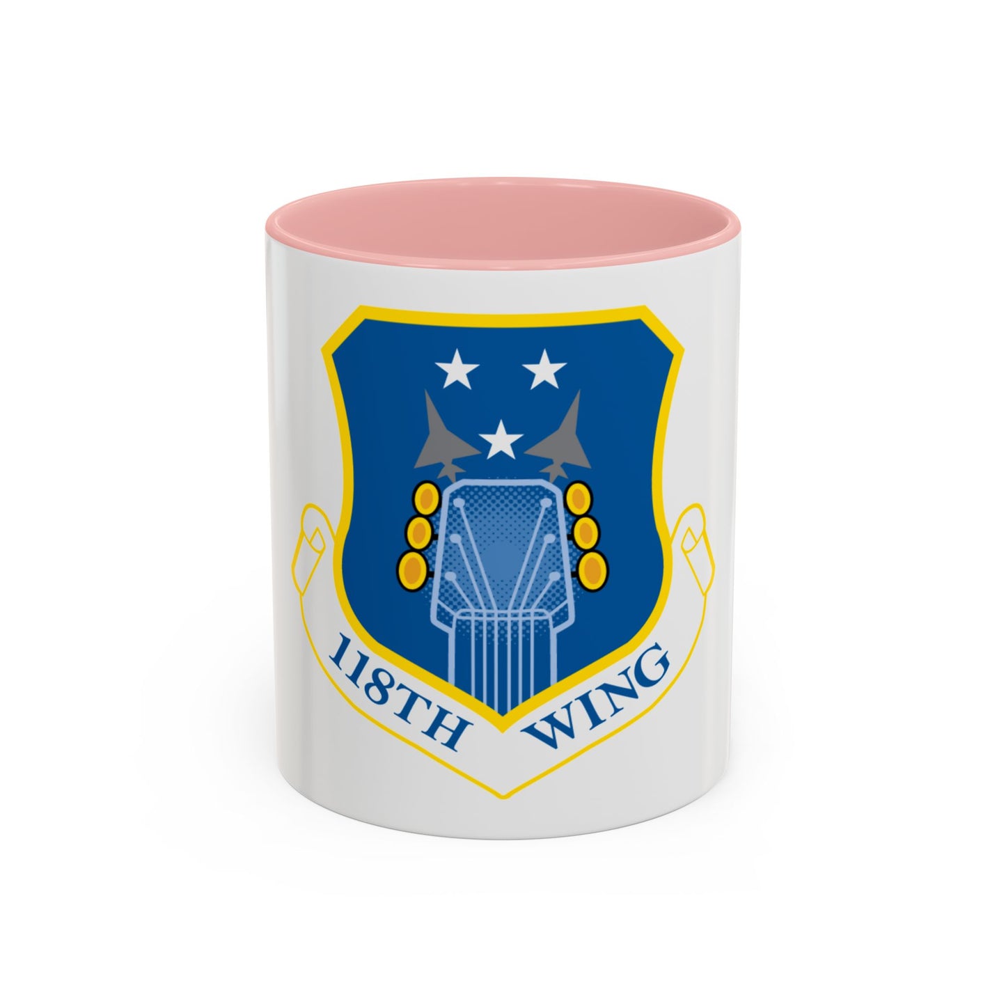 118th Wing ANG (U.S. Air Force) Accent Coffee Mug