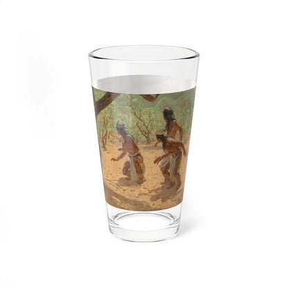 My Father and the Winning of the West, The Saturday Evening Post, 1955 (Magazine Illustration) Pint Glass 16oz