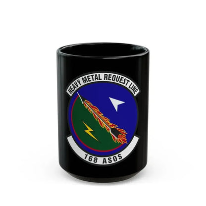 168th Air Support Operations Squadron (U.S. Air Force) Black Coffee Mug 15oz - Go Mug Yourself